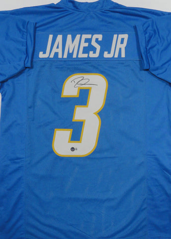 Chargers DERWIN JAMES Signed Custom Replica Blue Los Angeles Jersey AUTO - BAS