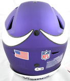 Randy Moss Autographed Minnesota Vikings F/S SpeedFlex Helmet - Beckett W Holo