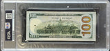 Charlie Sheen Autographed $100 Bill Wall Street PSA/DNA 233630