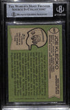Joe Klecko Signed 1978 Topps #287 Trading Card HOF Slab Beckett 39540