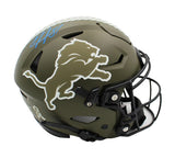 Calvin Johnson Signed Detroit Lions Speed Flex Authentic STS NFL Helmet