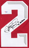 Johnny Manziel Signed Texas A&M Aggies Adidas Jersey Insc. 12 Heisman (PSA Holo)