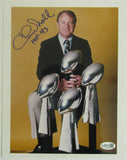 Chuck Noll Signed/Inscribed "HOF '93" 8x10 Photo Pittsburgh Steelers JSA 208888