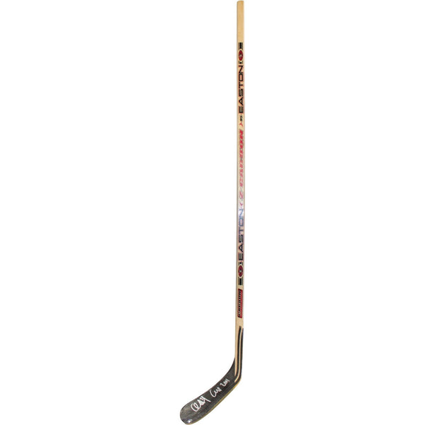 Chris Drury Autographed/Signed Colorado Avalanche Hockey Stick "Cup 2001" 31962
