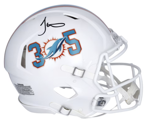 TYREEK HILL Autographed Miami Dolphins '305' Authentic Speed Helmet FANATICS