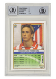 Fernando Torres Signed 2004-05 Mundicromo Las Fichas - BGS 7.5 Autograph 10