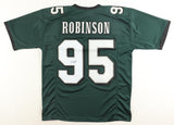 Ty Robinson Signed Philadelphia Jersey (JSA) Eagles 2025 4th Round Pick Def Line