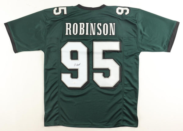 Ty Robinson Signed Philadelphia Jersey (JSA) Eagles 2025 4th Round Pick Def Line