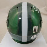 JOSH JACOBS SIGNED GREEN BAY PACKERS FLASH SPEED MINI HELMET BECKETT QR