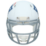 Christian Gonzalez Autographed Patriots Rivalries Mini Helmet Beckett