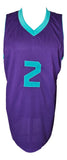 LaMelo Ball Charlotte Signed Purple Basketball Jersey JSA