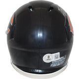 DJ Moore Autographed/Signed Chicago Bears Mini Helmet Beckett 43850