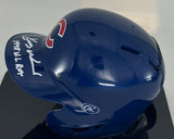 Cubs Pitcher KERRY WOOD Signed Rawlings Mini Helmet AUTO w/ '98 ROY - JSA