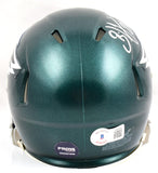 Brian Dawkins Autographed Philadelphia Eagles Speed Mini Helmet-Beckett W Holo