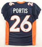 Clinton Portis Signed Denver Broncos Pro Cut Jersey (Beckett) 2xPro Bowl R.B.