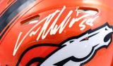 Von Miller Signed Denver Broncos Flash Speed Mini Helmet- WR64749 Beckett W Holo
