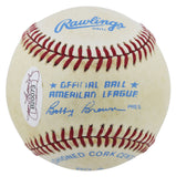 Yankees Roger Maris Authentic Signed Bobby Brown Oal Baseball JSA #B20073
