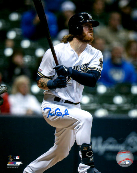 Brewers Outfielder BEN GAMEL #16 Signed 8x10 Photo #3 AUTO