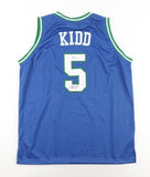 Jason Kidd Signed Dallas Mavericks Jersey (Beckett COA) #2 Overall Pk 1994 Draft