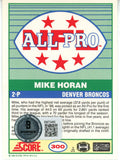 Mike Horan Autographed 1989 Score #300 Trading Card Beckett 44822