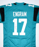 Evan Engram Autographed Teal Pro Style Jersey- JSA W *Black