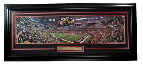 2015 Football National Championship 44x19 Pano Photo AT&T Stadium Framed 187162
