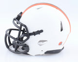 Clay Matthews Jr Signed Cleveland Brown Lunar Eclipse Mini Helmet (Beckett COA)