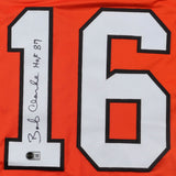 Bobby Clarke Signed Philadelphia Flyers Captains Jersey inscribed HOF 87/Beckett
