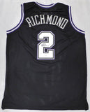 Sacramento Kings Mitch Richmond Autographed Signed Black Jersey JSA #WA141025