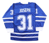 Curtis Joseph Toronto Signed Blue Hockey Jersey JSA