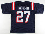 JC Jackson Signed New England Jersey (Beckett) Patriots Super Bowl LIII Champion