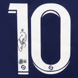 Neymar Jr Signed PSG Home Soccer Jersey #10 with Beckett COA