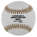Reds Pete Rose Signed Rawlings Gold Glove Logo Oml Baseball BAS Witnessed