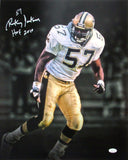 Rickey Jackson HOF Autographed 16x20 Photo New Orleans Saints JSA