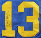 Kurt Warner Signed Los Angeles Rams Mitchell & Ness 1999 Style Jersey (PA LOA)