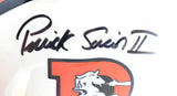 Patrick Surtain II Autographed Broncos Alt 23 Speed Mini Helmet - Beckett W Holo