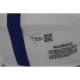 Carson Wentz Autographed/Signed Indianapolis Colts Lunar Mini Helmet FAN 46700