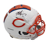 Mike Singletary Signed Chicago Bears Schutt F7 Authentic NFL Helmet