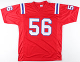 Andre Tippett Signed Patriots Jersey Inscribed "HOF '08" (JSA) Super Bowl XX LB