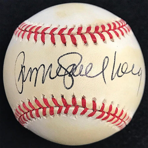 Ryne Sandberg Signed ONL Baseball (JSA) Chicago Cubs Hall of Fame 2nd Baseman