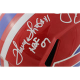 Kelly Thomas Reed Autographed Buffalo Bills F/S Helmet HOF Beckett Witness 50279
