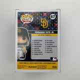 Autographed/Signed Fernando Tatis Jr. Padres #67 Funko Pop MLB Figurine BAS COA