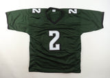 Jalen Hurts Signed Eagles Green Jersey (JSA) Philadelphia Q B. / Oklahoma