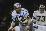 Roger Staubach Signed Framed 11x14 Dallas Cowboys Photo BAS BD59679