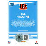 Tee Higgins Autographed Donruss Rated Rookie Who Dey Trading Card Beckett 48934