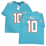 Tyreek Hill Autographed Miami Dolphins Nike Teal Game Jersey Fanatics
