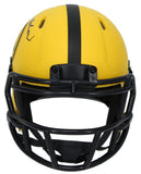 Terry Bradshaw Autographed Pittsburgh Steelers RAVE Speed Mini Helmet Beckett