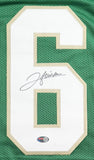 Jordan Faison Signed Notre Dame Fighting Irish Jersey (PIA) 2024 Senior Receiver
