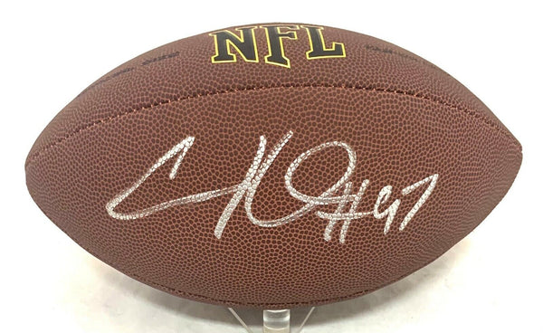 CAM HEYWARD (PITTSBURGH STEELERS) SIGNED NFL FOOTBALL BECKETT COA #WM81873