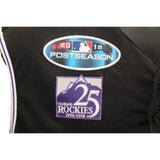 Trevor Story Signed '18 Postseason Game Issued Rockies Jersey 46 Beckett 57816